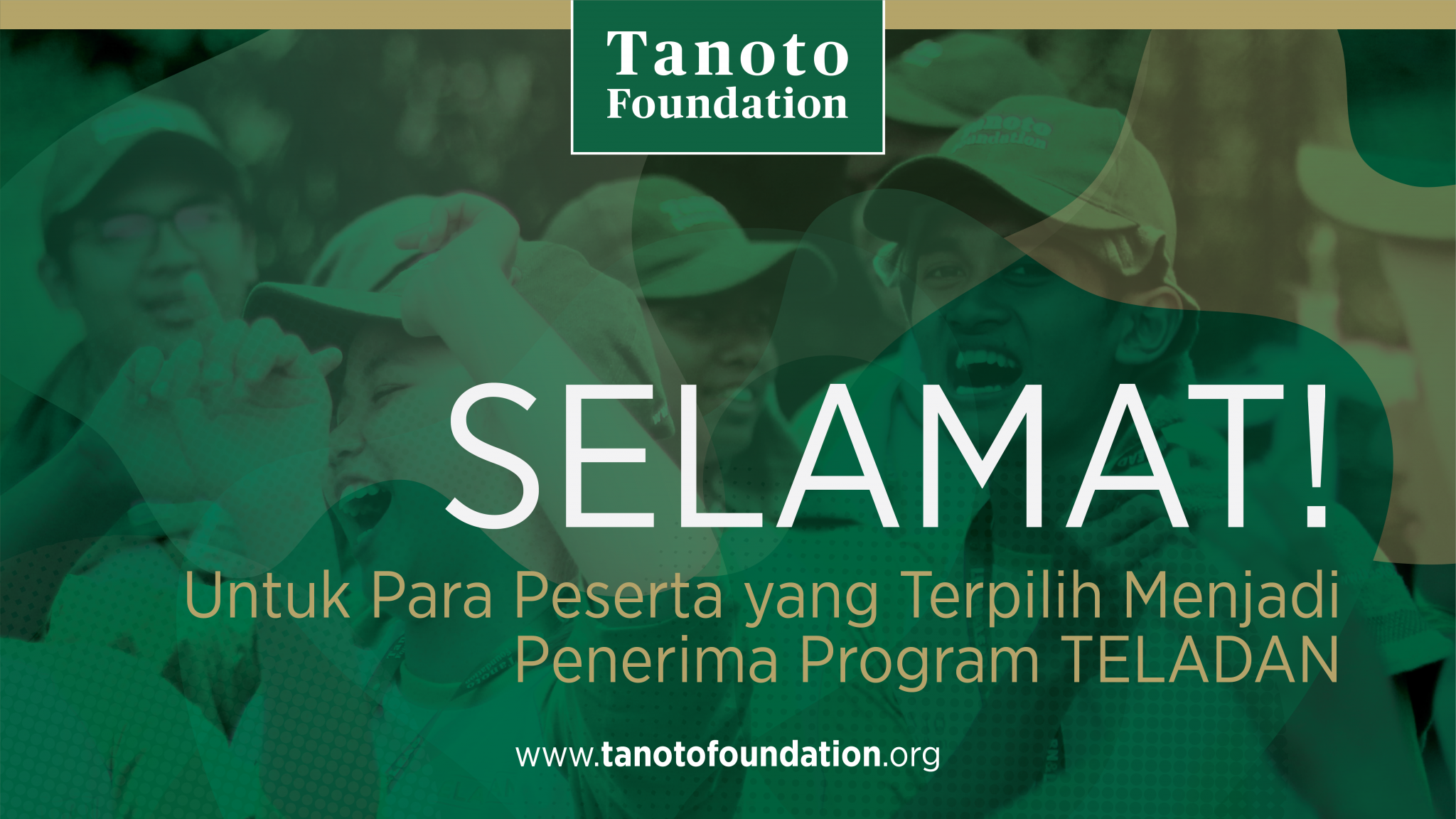 Pengumuman Penerima Program Teladan 2020 Tanoto Foundation